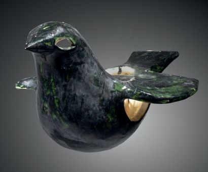 Guidette CARBONELL (1910-2008)
Oiseau lumineux 
Suspension...