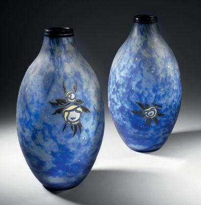 André DELATTE (1887-1953)
Paire de vases...