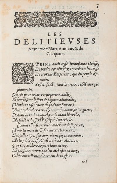BELLIARD (Guillaume).
Ɵ the First Book of...