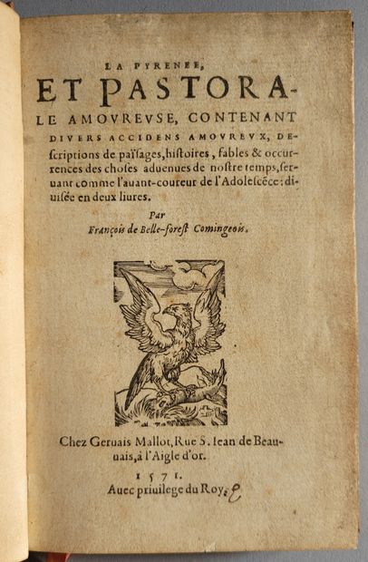 BELLEFOREST (François de).
Ɵ La Pyrénée,...