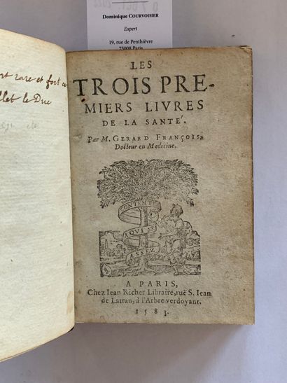 FRANÇOIS (Gérard).
Ɵ The first three books...