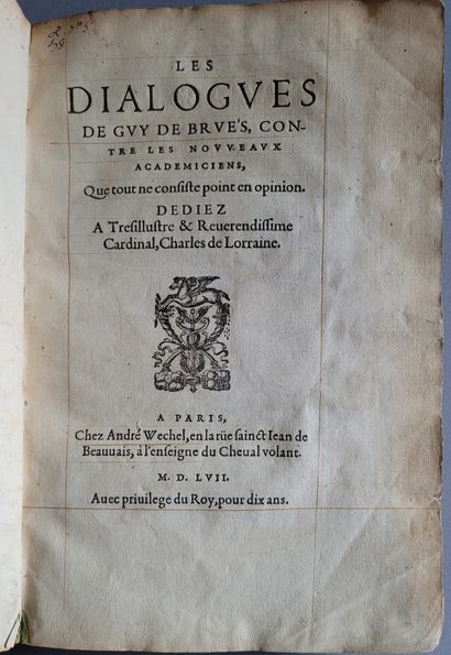 BRUÈS (Guy de).
Ɵ The Dialogues against the...
