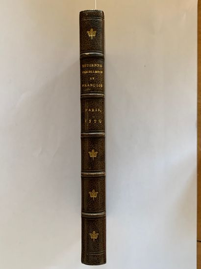 ESTIENNE (Henri).
Ɵ Proiect of the book entitled...