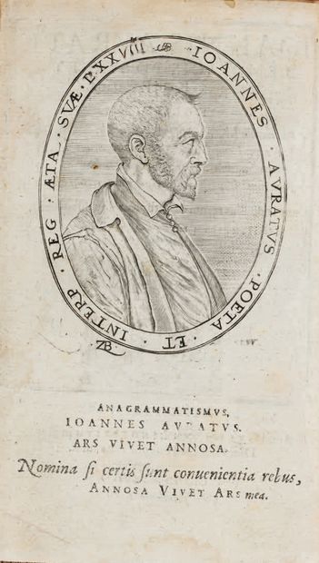 DORAT (Jean).
Ɵ Poëmatia. Paris, Guillaume...