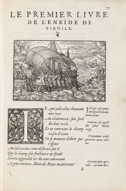 DES MASURES (Louis).
Ɵ - VIRGILE. The Aeneid...