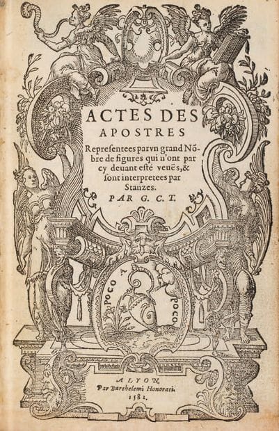 CHAPPUYS (Gabriel).
Ɵ - BIBLE. Acts of the...