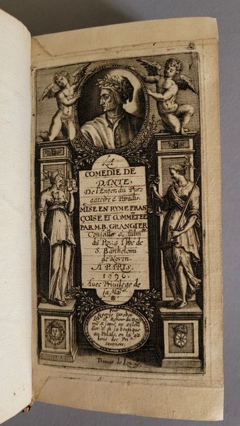 DANTE.
Ɵ La Comédie, De l'Enfer, du Purgatoire...