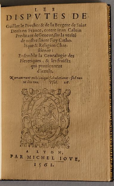 DÉSIRÉ (Artus).
Ɵ Les Disputes de Guillot...