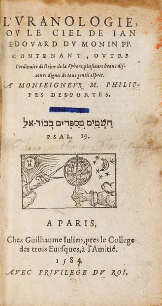 DU MONIN (Jean-Édouard).
Ɵ L'Uranologie,...
