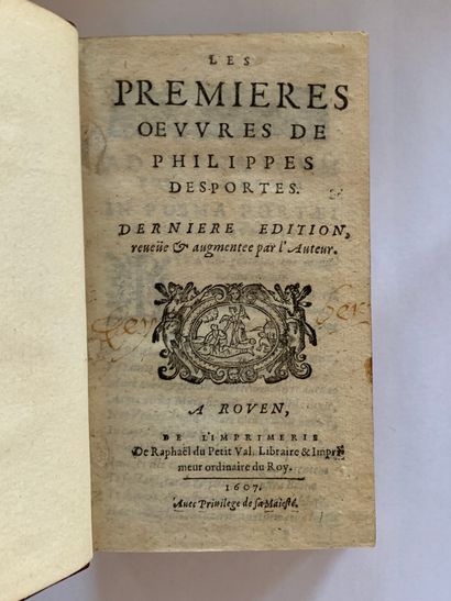 DESPORTES (Philippe).
Ɵ The First Works....