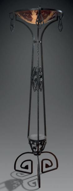 TRAVAIL FRANÇAIS 1930-1940 & LE VERRE FRANÇAIS
LAMPE...