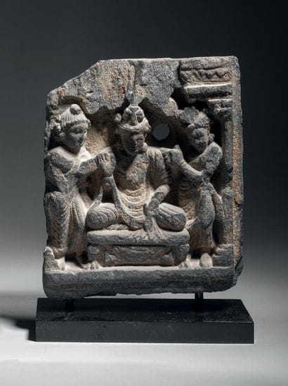 INDE - GANDHARA, art gréco-bouddhique, IIe/IVe...