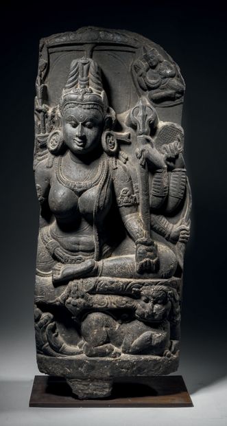 Durga, Bihar, India, Pala-Sena dynasty, 10th-11th...