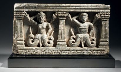 Frieze of Tritons, Pakistan-Afghanistan,...