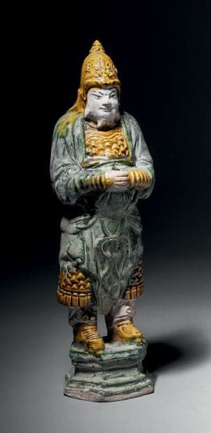 CHINE - Dynastie MING (1368-1644)
Statuette...