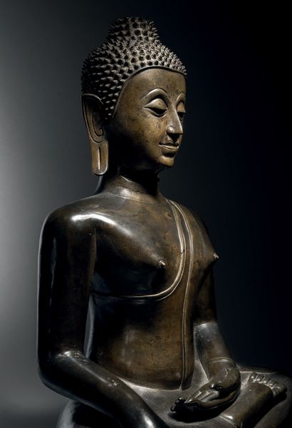 Buddha, Thailand, Lan Na, 16th century H....
