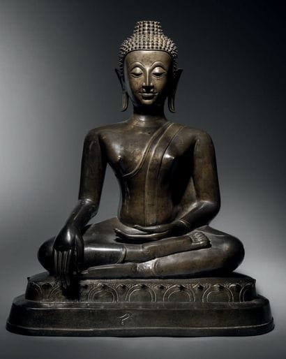 Buddha, Thailand, Lan Na, 16th century H....