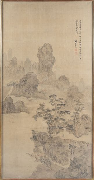 CHINE - XVIIIe/XIXe siècle
Ink and colors...