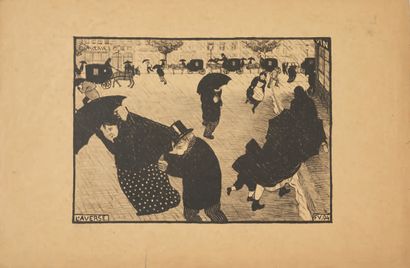 Félix Vallotton (1865-1925)
Paris intense....
