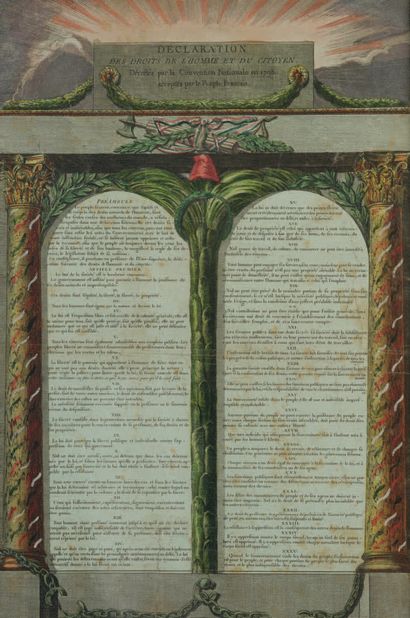Declaration of the rights of man and citizen.
Beautiful...