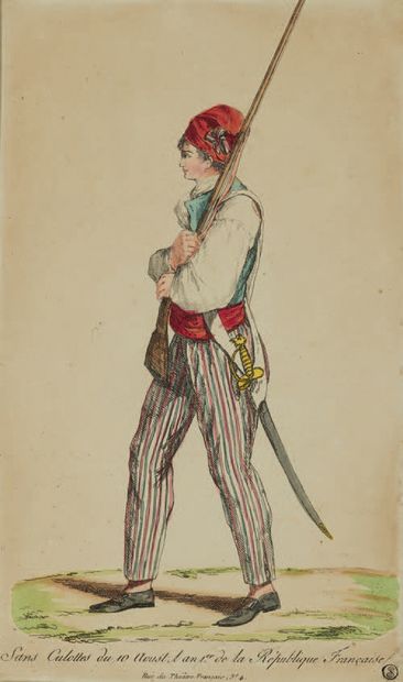 Lot of 3 heightened engravings, titled: The...