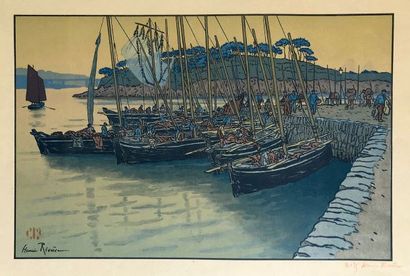 Henri Rivière (1864-1951)
Arrival of boats...
