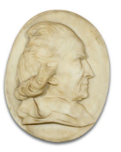 Pierre-Jean David d'Angers (1788-185), d'après
Médaillon...