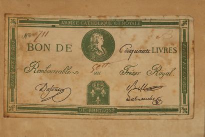 Armée catholique de Bretagne
Assignat, bon...