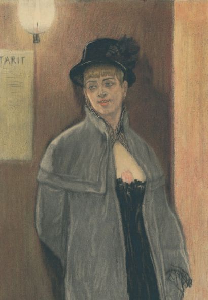 Félicien Rops (1833-1898)
The Wick
Lithograph...
