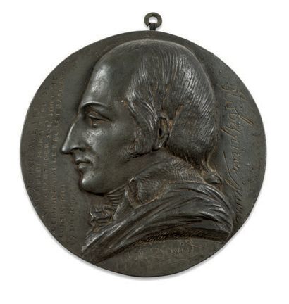 Pierre-Jean David d'Angers (1788-185), d'après
Pewter...