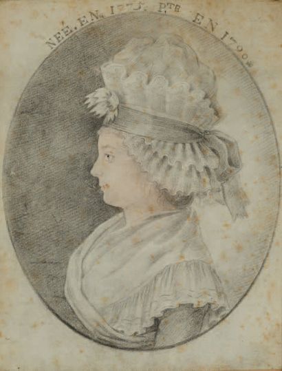 École française de la fin du XVIIIe siècle
Portraits...