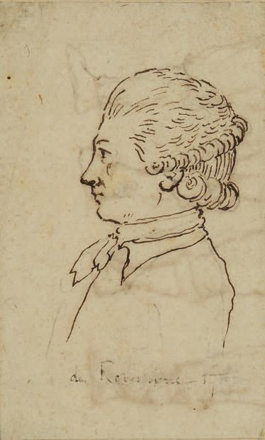 École française de la fin du XVIIIe siècle
Portrait...