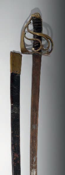 Revolutionary volunteer officer's saber,...