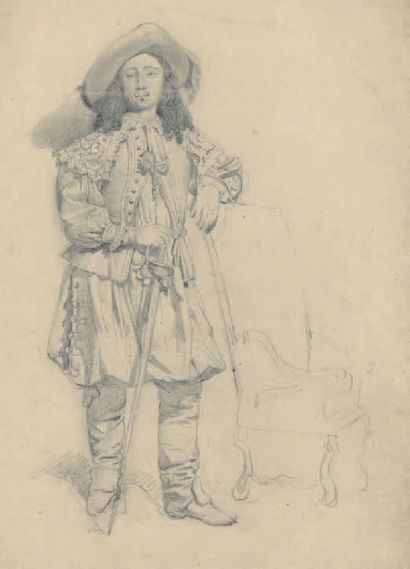 Ernest Meissonnier (1815-1891)
Musketeer,...