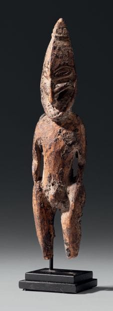STATUETTE, RIVIÈRE KERAM, PAPOUASIE-NOUVELLE-GUINÉE
Bois
H....