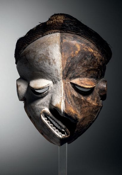 Masque Pende, République Démocratique du...