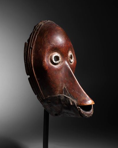 Masque Dan, Côte d'Ivoire
Bois, métal
H....