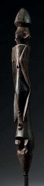 Statuette Chamba
Nigeria
Bois, métal
H. 40...