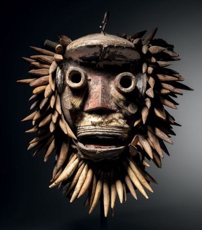 Masque Wé (Guéré), Côte d'ivoire
Bois
H....