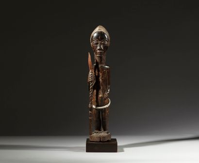 Statuette Baoulé, Côte d'Ivoire
Bois, perles
H....