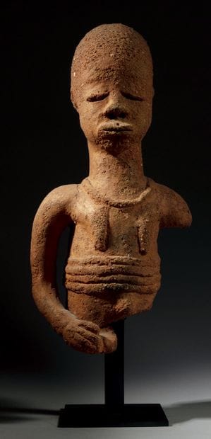 Buste Katsina, Nigeria
Terre cuite
H. 39...