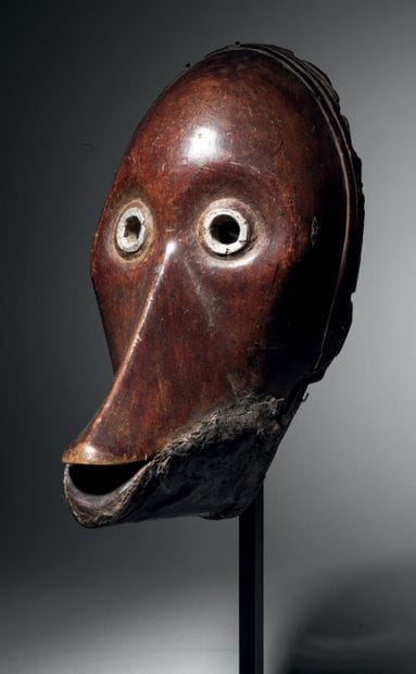 Masque Dan, Côte d'Ivoire
Bois, métal
H....