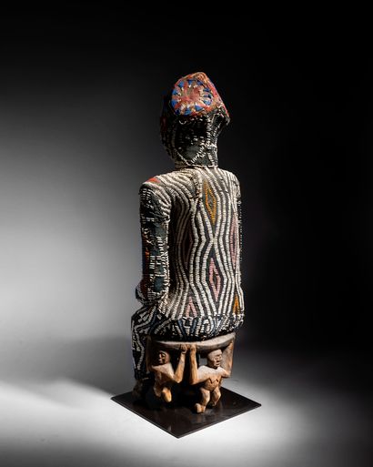 Statue royale Bangwa, Cameroun
Bois, perles
H....