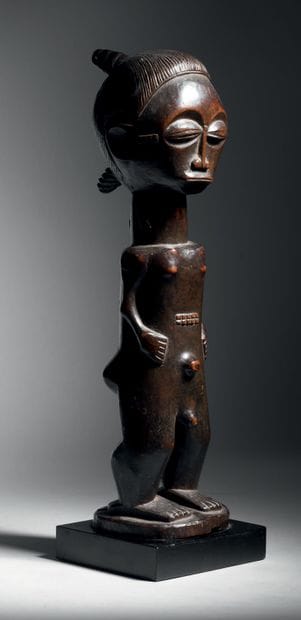 Statuette Baoulé, Côte d'Ivoire
Bois
H. 34...