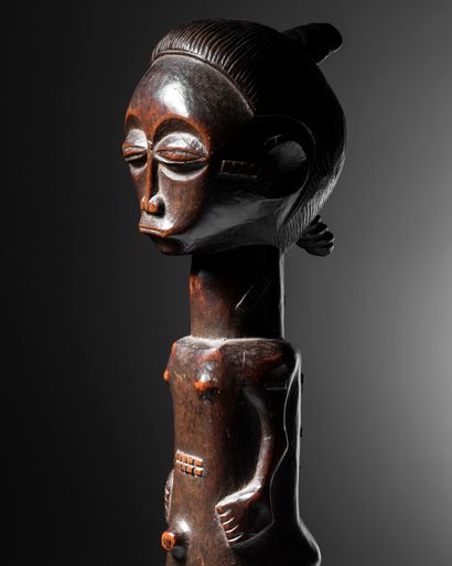 Statuette Baoulé, Côte d'Ivoire
Bois
H. 34...