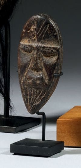 Masque passeport Dan, Côte d'Ivoire
Bois
H....