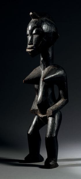 Statuette Sénoufo, Côte d'Ivoire
Bois
H....