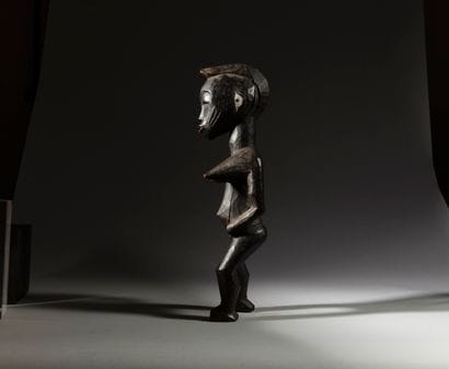 Statuette Sénoufo, Côte d'Ivoire
Bois
H....