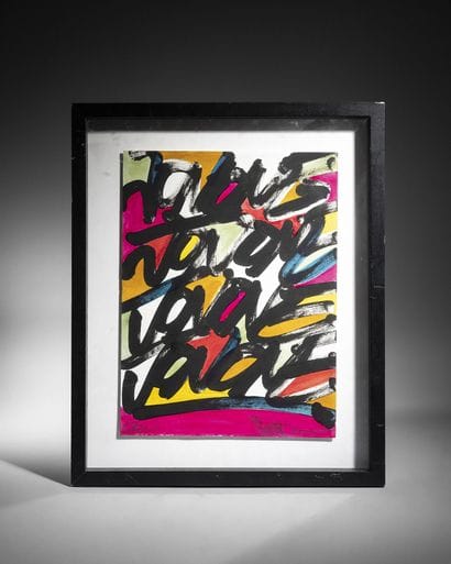 JONEONE (né en 1963)
Untitled, 2011
Acrylic...