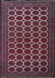 Turkmen carpet (warp, weft and wool pile)
Turkmenistan,...